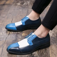 mens dress shoes formal business lace up leather shoes for men fashion oxford shoes italy designer wedding party shoes plus size