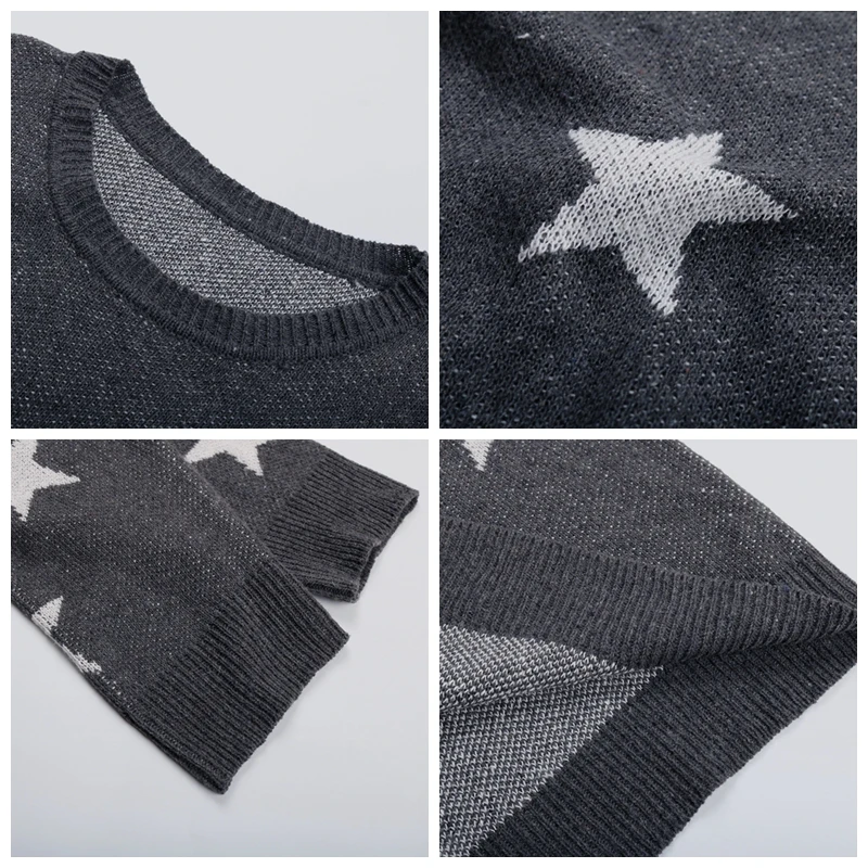 

Star Embroidery Women Sweater Dress 2021 New Medium Long Autumn Winter Sweaters Vintage Slim Sashes Long Sleeve Knitted Tops