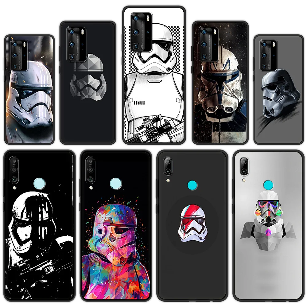 

Movie W-Wars Fundas Case For Huawei P30 Pro P Smart Z P40 Lite E Y6 Y7 2019 Phone Cover Soft For Huawei P30 Lite Shell Silicone