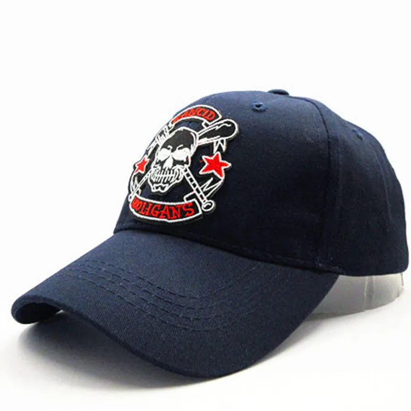2021 хлопковая бейсболка с вышивкой черепа регулируемые Снэпбэк кепки в стиле