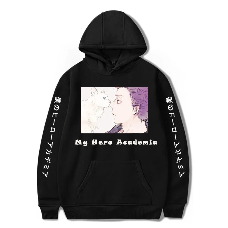 Худи Харадзюку С аниме Моя геройская Академия кавайная манга Хитоши шаньсоу и