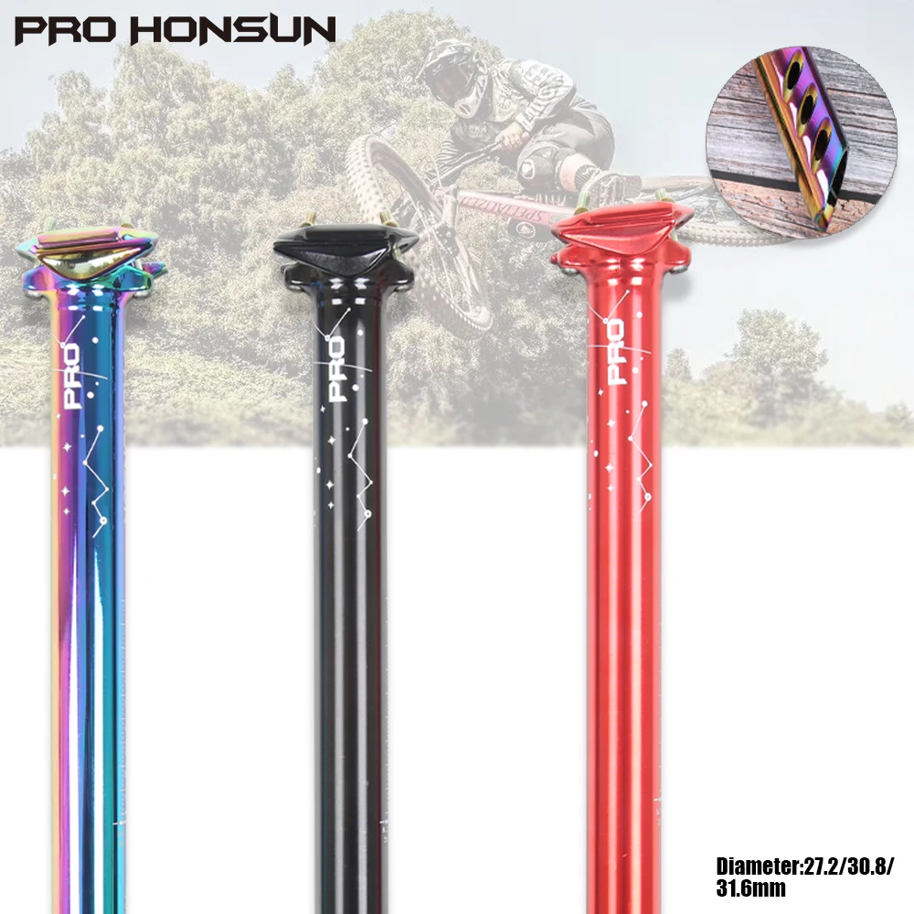 PROHONSUN CNC 27 2/30 8/31 6*380 мм горный велосипед подседельный штырь AM/XC/MTB дорожный стойка