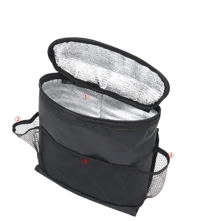 Huihom Car Seat Back iPad Tablet Toy Snack Storage Bag For Kids Car Organizer Automobile Interior Stowing Tidying Accessories