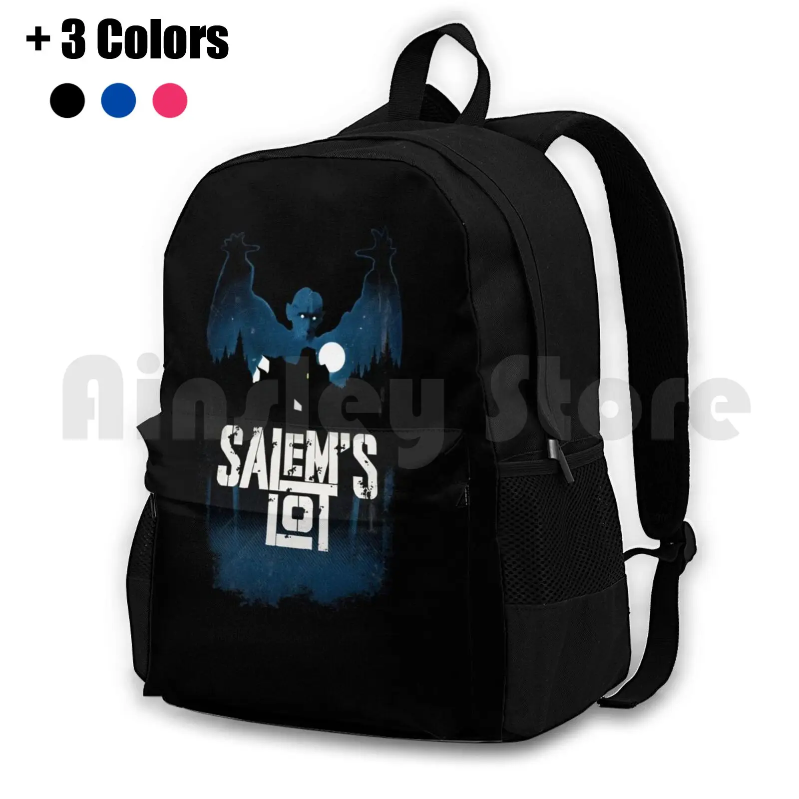 

Salem'S Lot-Stephen King Outdoor Hiking Backpack Waterproof Camping Travel Salems Lot Stephen King Barlow Vampires Monsters