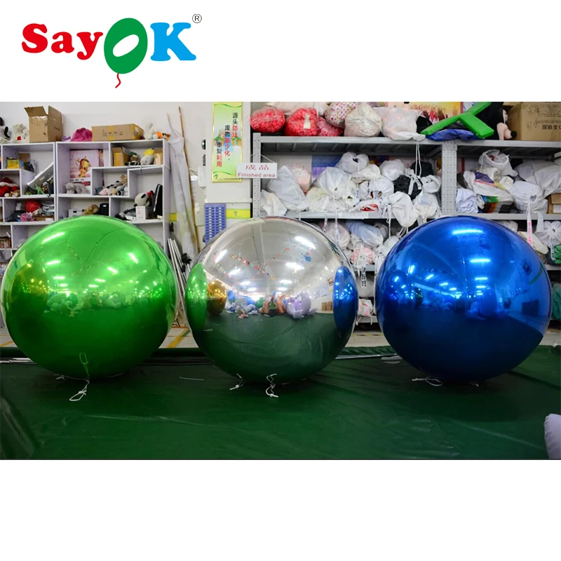 Надувные зеркальные шары из ПВХ вечерние надувные для рекламы и шоу|balloon balloon|balloon