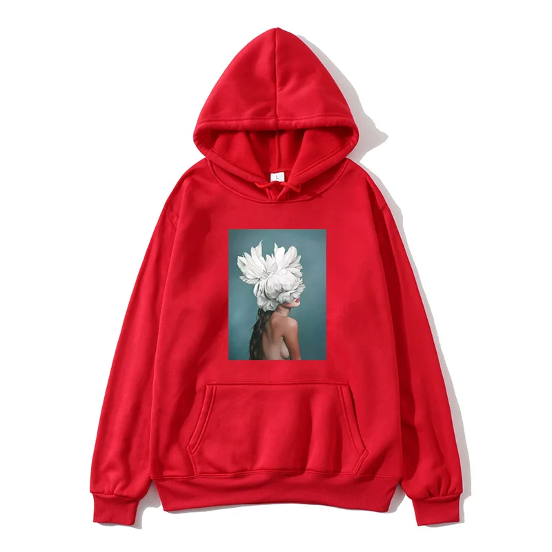 Брендовая толстовка с красивым принтом в стиле хип хоп 2019 Зимняя Повседневная