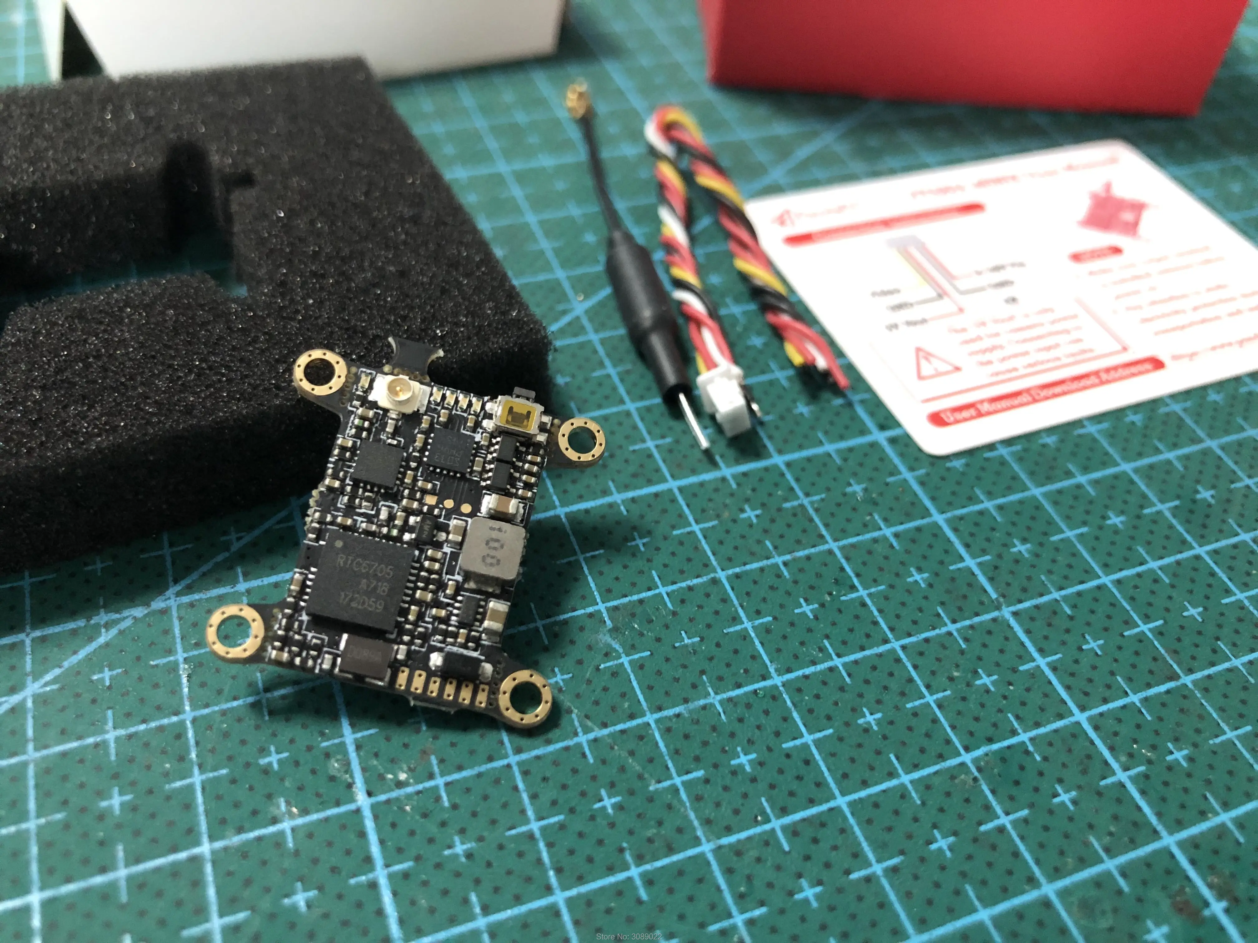 PandaRC VT5804 MINIX 5 8G 400 МВт 6 В 26 в входное напряжение FPV передатчик VTX RC и плата приемника
