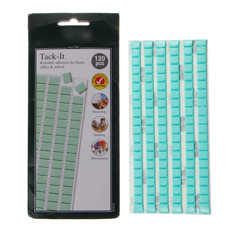 75 г 120 шт. Blue Tack лошадиные силы глины многоразовые клеевую Шпатлёвки вкладки |