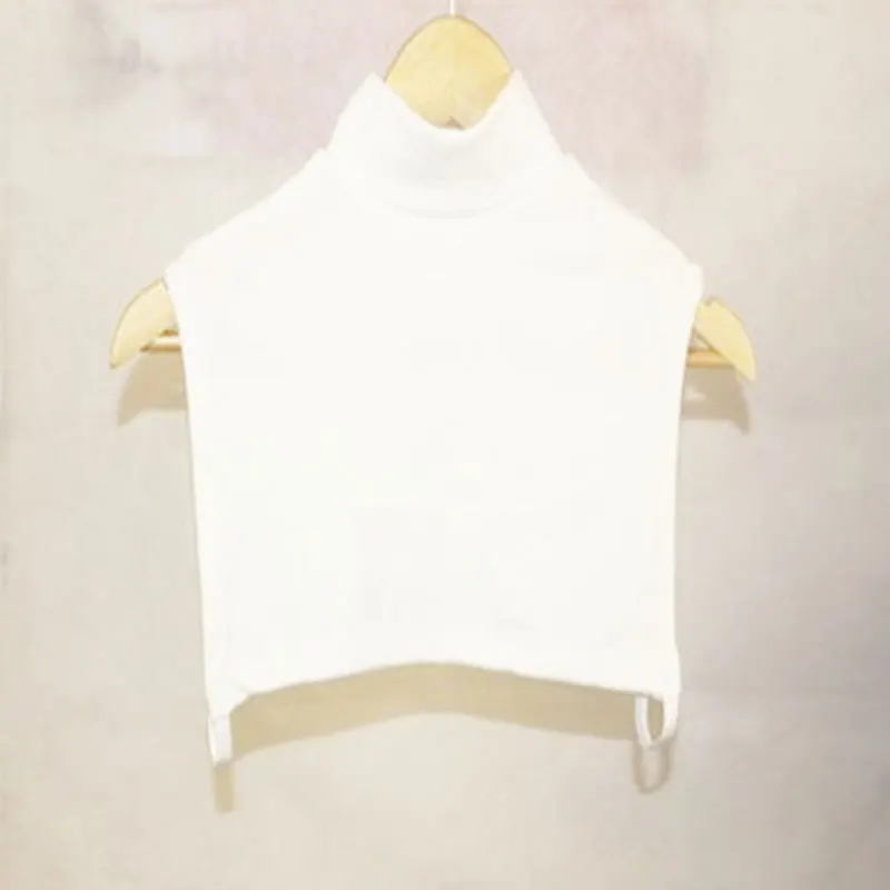 Мужской женский мужской вязаный накладной воротник удлинитель мусульманского