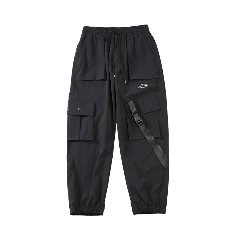 

2020 Multi Pockets Cargo Pants Men Casual Joggers Men Trousers Hip Hop Pants Hot Sale