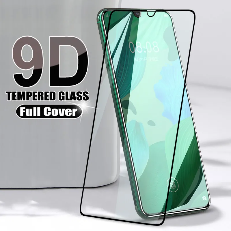 Tempered Glass For Xiaomi Poco M3 X3 9D Full Cover Screen Protector for Mi 9 Pro 8 A3 10 Lite NFC 9T SE F2 | Мобильные телефоны и