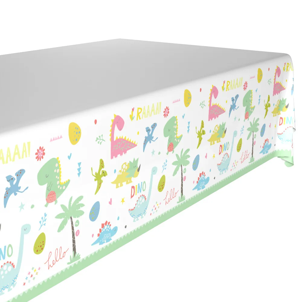 Мультяшная тематика скатерти для вечеринки одноразовые принадлежности детские