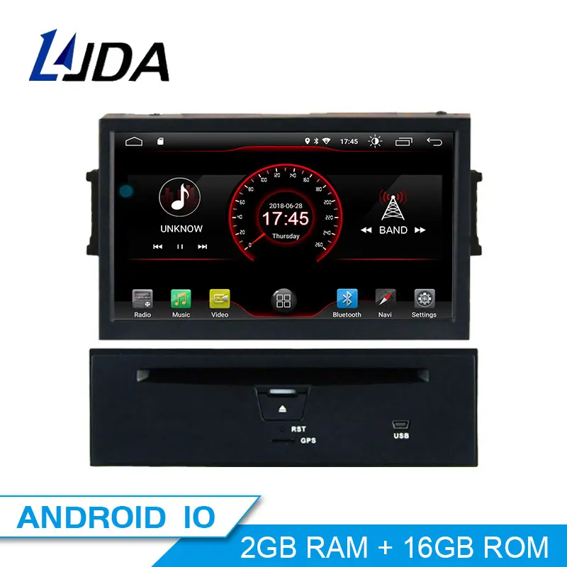 LJDA Android 10 Автомагнитола для Nissan Teana Murano 2008 2009 2010 автомобильный мультимедийный плеер gps-навигация, dvd-плеер Autoaudio WiFi