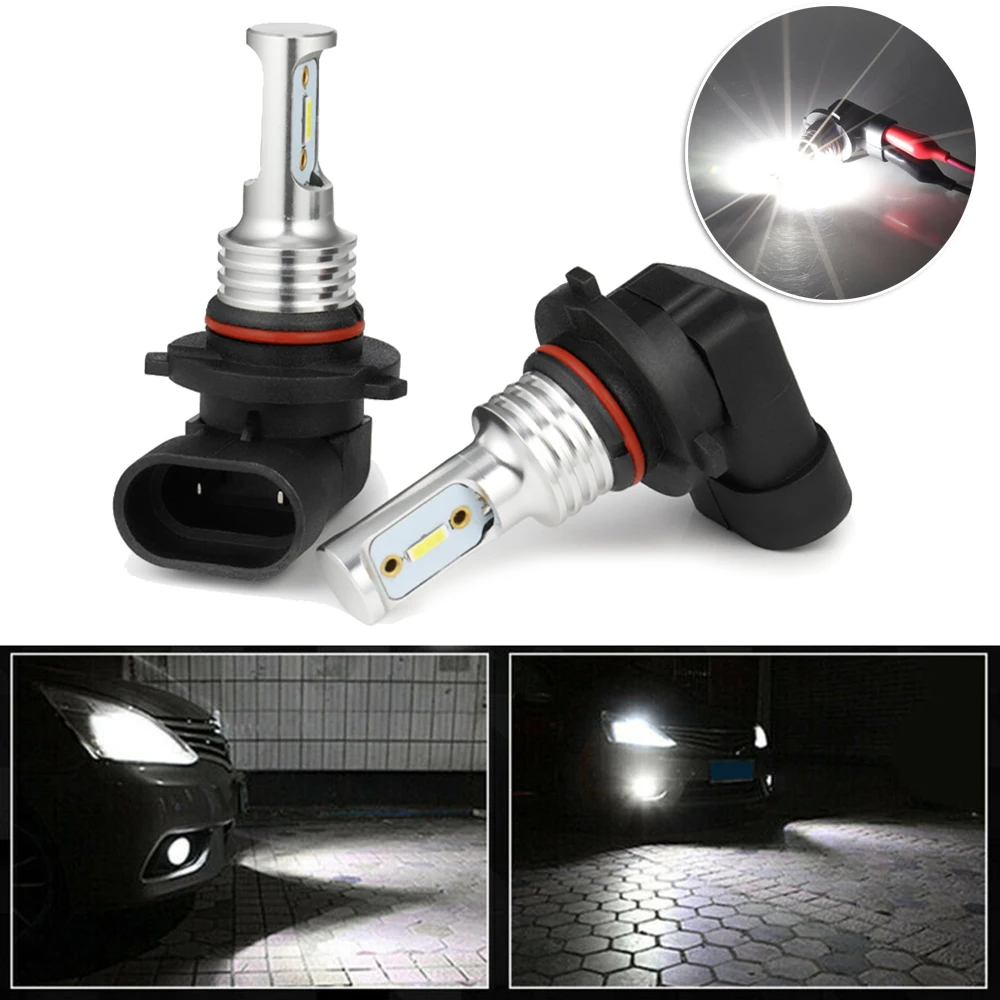 Водонепроницаемый светодиодный фонарь дальнего света + Ближний свет 2шт 9005 HB3