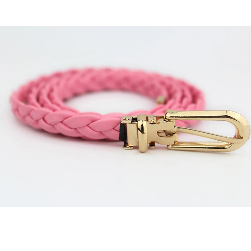 Новинка 2019 плетеный пояс ручная работа женский ремень с пряжкой Ретро стиль