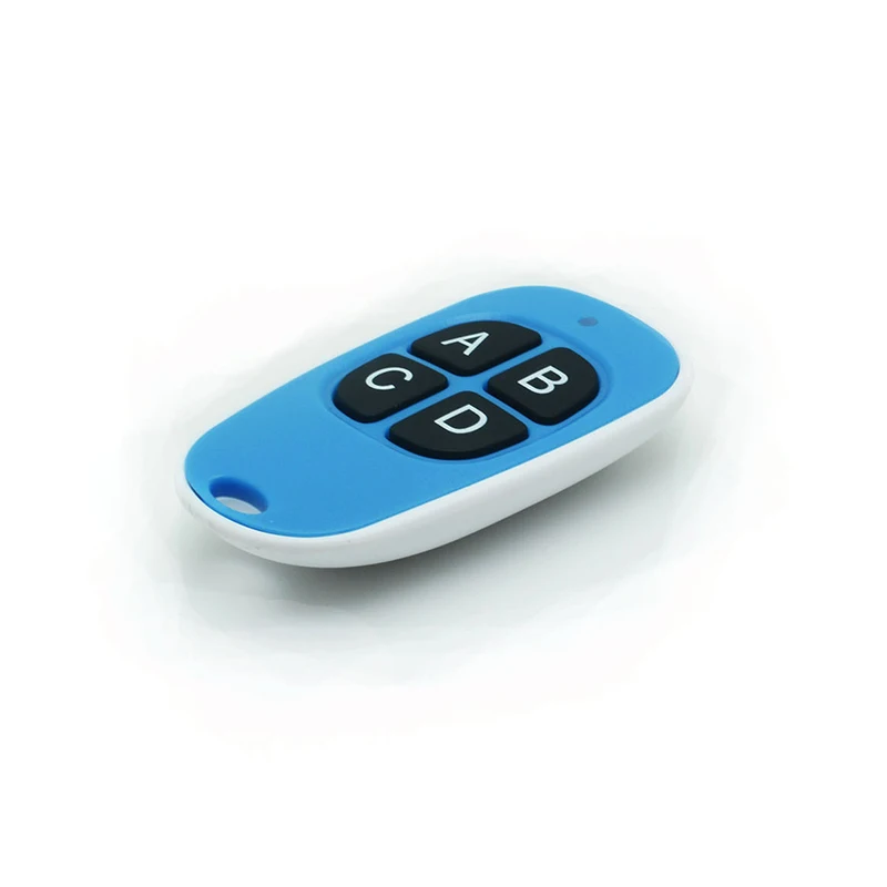 

Smart Cloning Duplicator Key Fob 4 Keys Remote Control 433Mhz Clone Fixed Learning Code For Home Security Anti-theft Garage Door