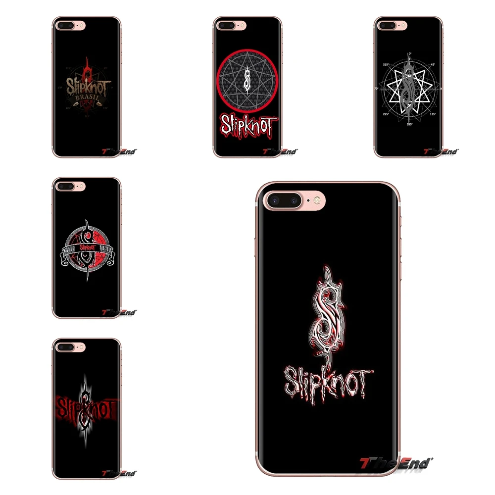 Американский тяжелый металл логотип Slipknot прозрачный мягкий чехол сумка для huawei
