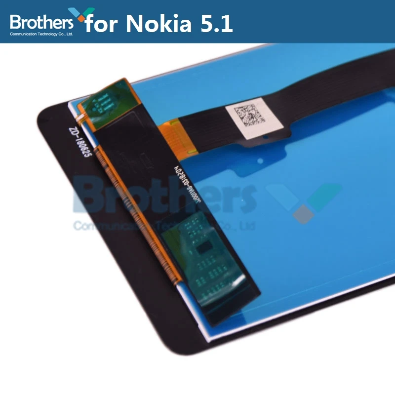 ЖК экран для Nokia 5 1 дисплей в сборе сенсорный дигитайзер запасная часть телефона