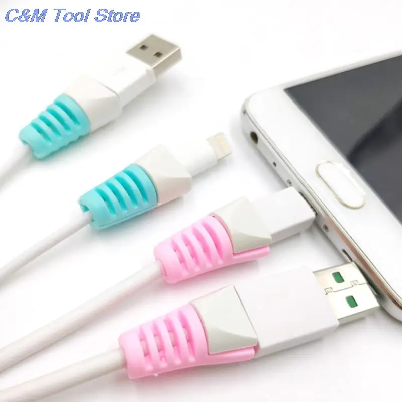 2 шт. протектор кабеля шпуля намотка линии передачи данных чехол Веревка Защита