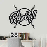 baseball wall decal american game ball sport teen room gymnasium window door vinyl stickers home furnishing decorative z838
