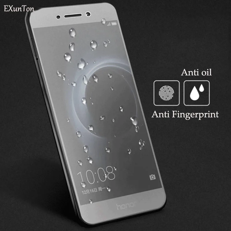 Защитный экран EXUNTON для Huawei Honor 8X Max 8C без отпечатков пальцев 8A Pro 8S 2020 матовое