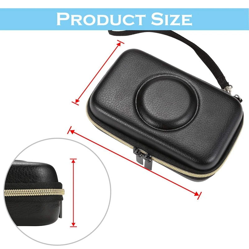 Чехол для цифровой камеры с мгновенной печатью Polaroid Snap и свяжитесь Eva жесткий