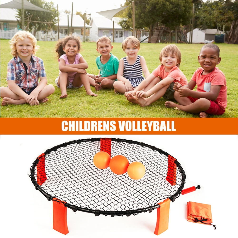 

Leisure Sport Toy Spikeball Outdoor Lawn Fitness Beach Volleyball Mini Equipment for Easy Safety Exercise Accessories