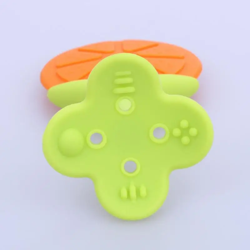 

Baby Silicone Mitts Teething Training Fruit Design Available Cute Silicone Toothbrush Toy Baby Infant Set Teethers Dental Care