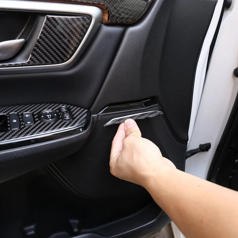

Carbon Fiber ABS Interior Door Decoration Stickers Cover Trim for Honda CR-V CRV 2016-2019 Car Stylings