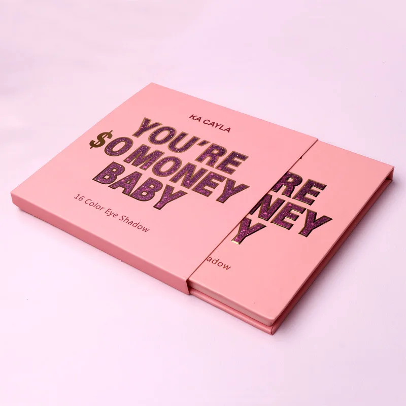 16 Цвета тени для век пластины матовые мерцающие Водонепроницаемый легко