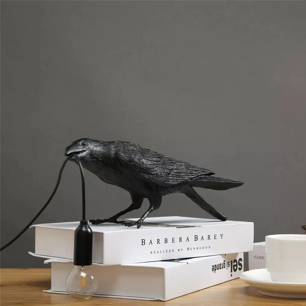 

Lucky Bird Light Led Living Room Wall Lamp bedroom Light Indoor Lighting Crow Lamp Seletti Wall Light Bedside Home Decor Fixture