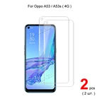 Взрывозащищенное Закаленное стекло 2.5D 0,26 мм для Oppo A53  A53s