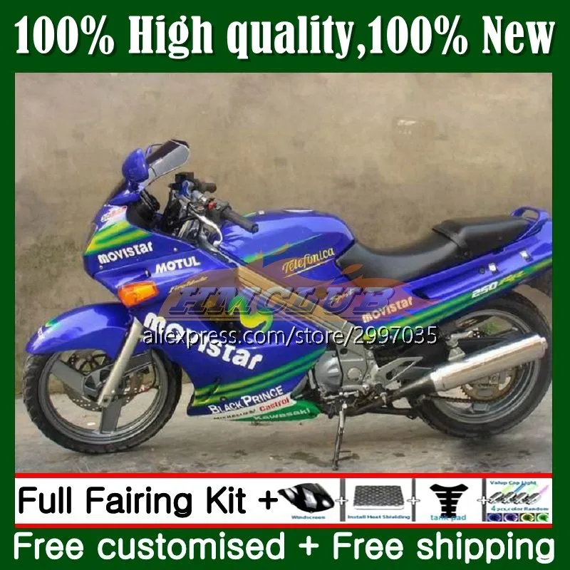 

Тюнинг-пакет для KAWASAKI NINJA ZZR-250 ZXR250 6No.27 ZZR250 90 91 92 93 94 99 ZZR 250 1995 1996 1997 1998 1999 обтекатель светло-голубой цвет
