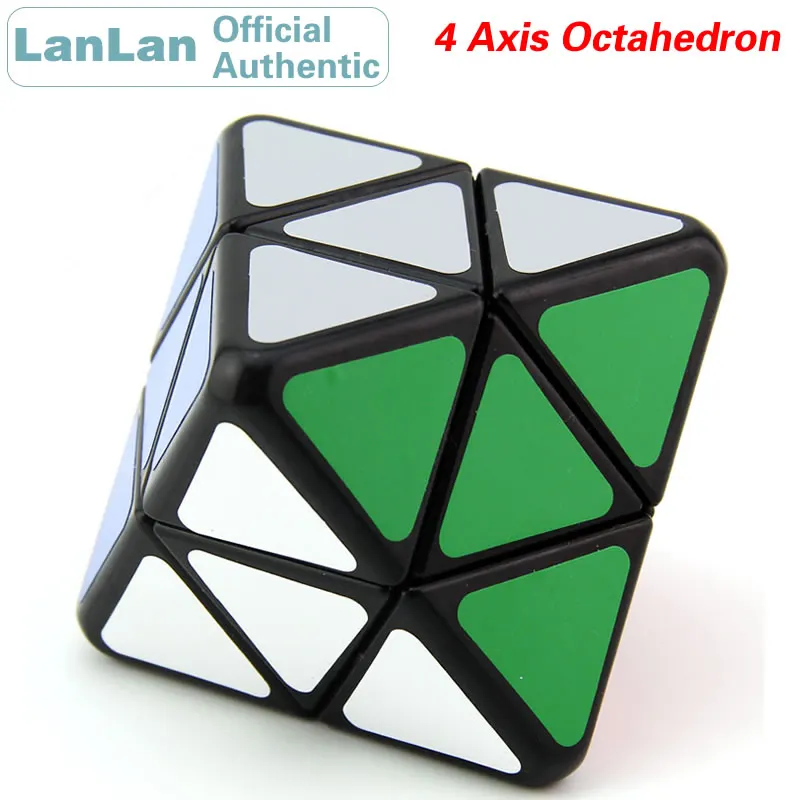 LanLan 4 Axis Octahedron Магический Куб Профессиональная Нео скоростная головоломка