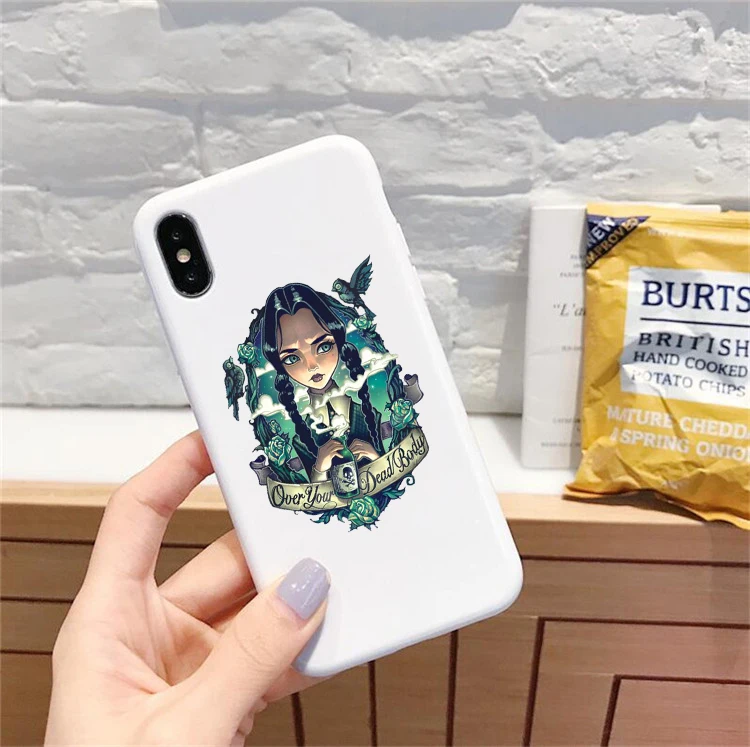 22917 Среда Addams семейный цветной Мягкий силиконовый чехол для телефона iphone 6/6s, 6 Plus/6s Plus, 7/8, 7 Plus/8 Plus, X, XS, XR, XSMax - Цвет: 22917