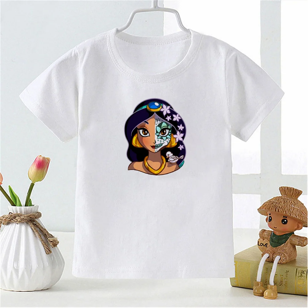 

2021 New Baby Tee Shirt Fashion Summer T-Shirt Kids Cute Tops Casual Harajuku Streetwear Loose Kawaii Children Happy Birthday