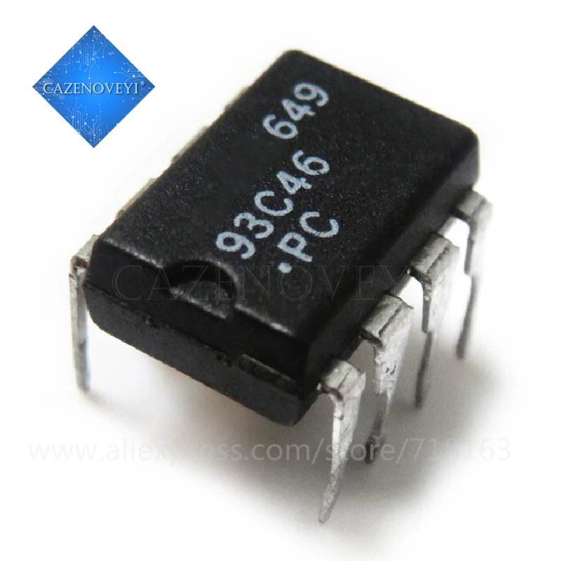 1 шт./лот AT93C46 93C46 DIP 8 в наличии|eeprom|eeprom 93c46original |