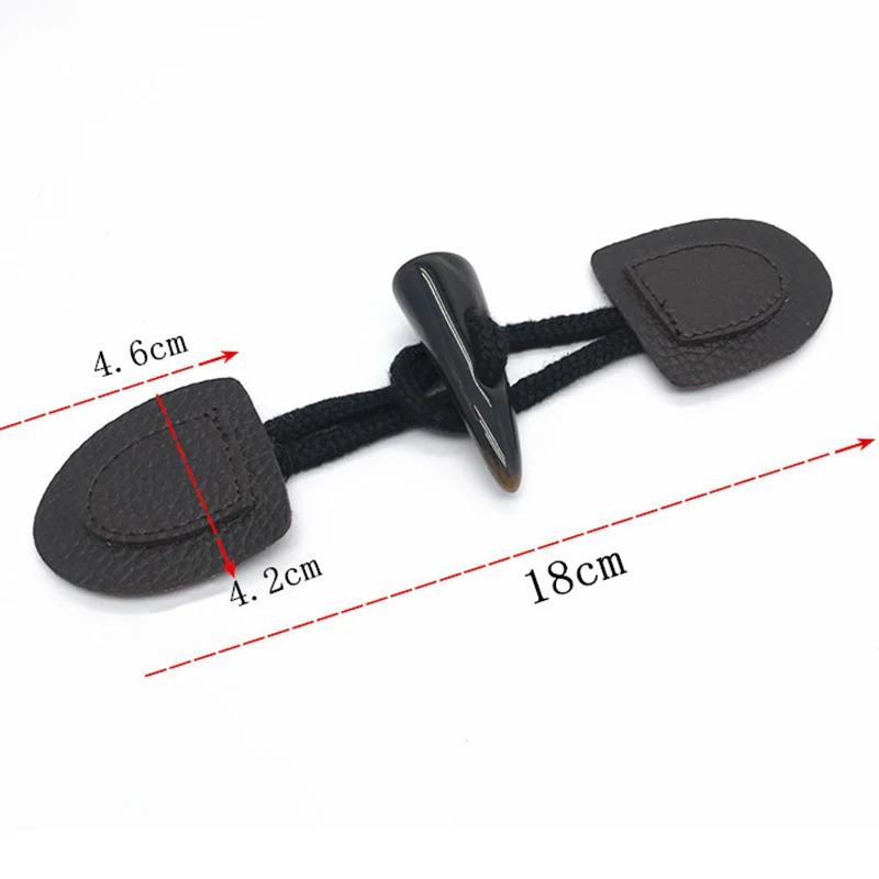 Пуговицы роговые кожаные металлические 2 шт./лот