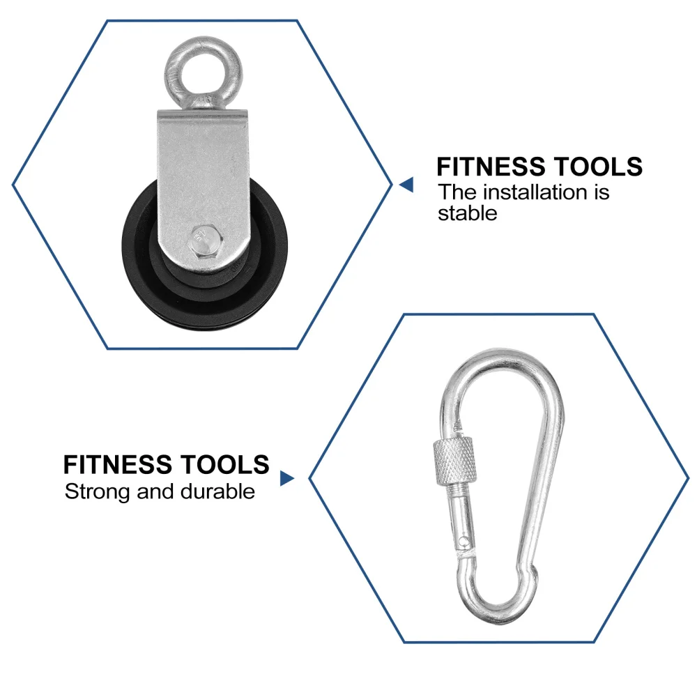 

1 Set Pulley System Useful Arm Pulley System Triceps Equipment Fitness Kits