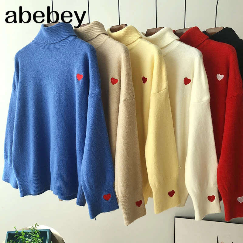 

Толстый женский свитер с воротником-хомутом и воротником-хомутом; Уличная одежда; Вязаный пуловер; Верхняя одежда; Сезон осень-зима; Рождест...