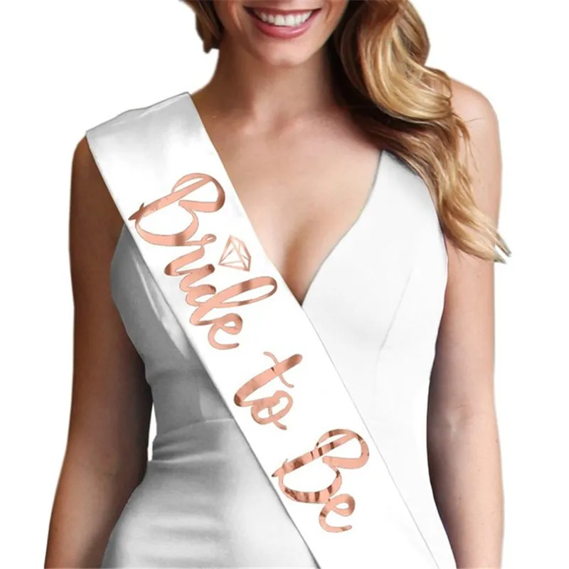 Наплечный ремень для невесты или подруги значок с вуалью наклейка подружки