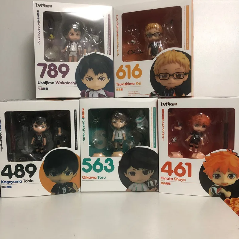 

Фигурка Haikyuu Ushijima Wakatoshi Tsukishima Kei Hinata Shoyo Kageyama Tobio игрушка Oikawa Toru Kozume Kenma фигурка игрушка кукла