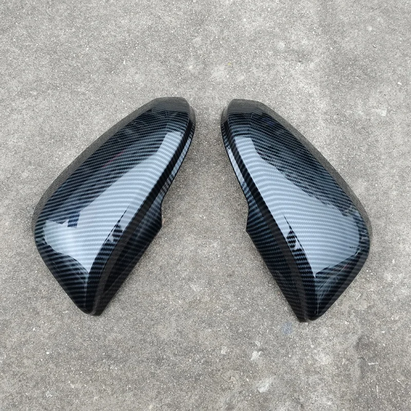 

For Toyota Corolla Cross 2021 ABS Carbon Fiber Rearview Mirror Housing Anti-Collision Protective Cover Car Styling Accessories