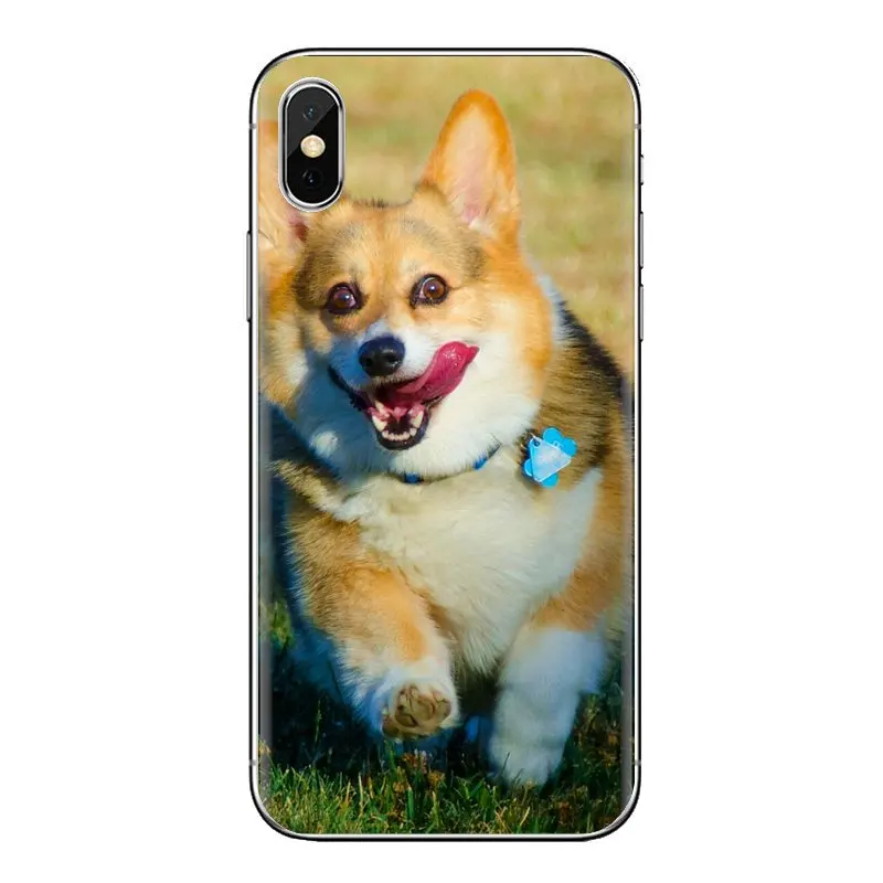 For Huawei G7 G8 P7 P8 P9 Lite Honor 4C 5X 5C 6X Mate 7 8 9 Y3 Y5 Y6 II 2 Pro 2017 Pembroke Welsh Corgi Dog puppy TPU Case Cover |