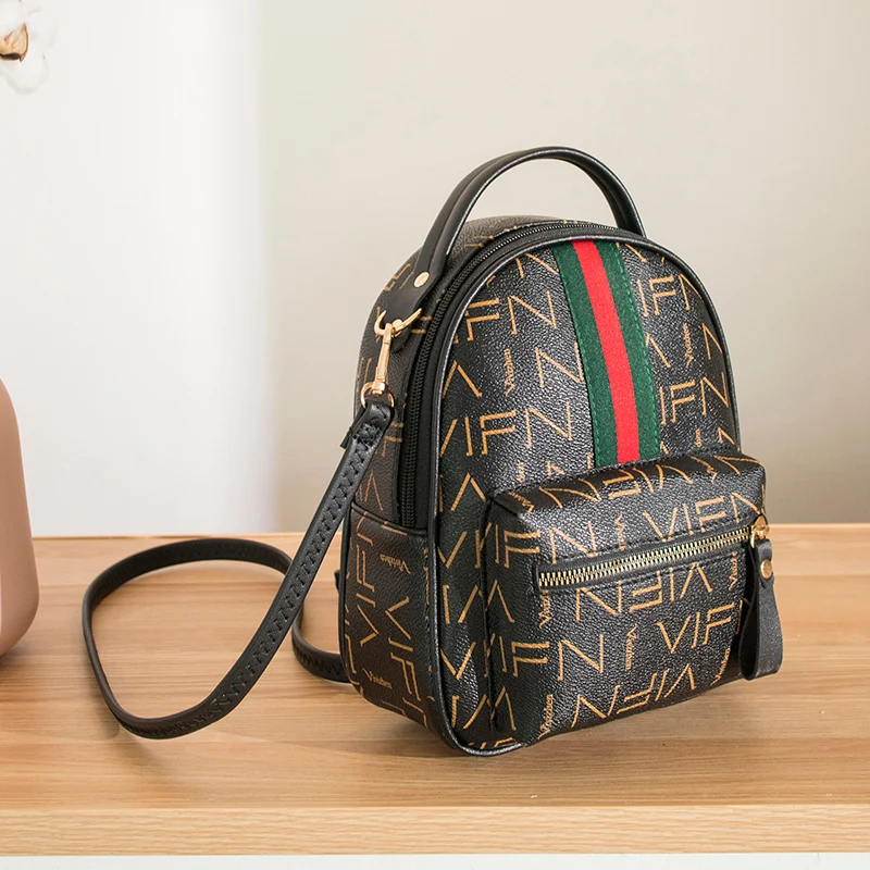 

Luxury Women's Shoulder Bag Fashion Schoolbag 2021 New Letter Schoolbag Designer Shoulder Bag Dual Purpose GD-brand