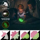 Детские светящиеся игрушки Pop It, милые единороги, антистресс, Сжимаемый динозавр, пузырьки, леденец, антистресс, Spotify, премиум-подарки