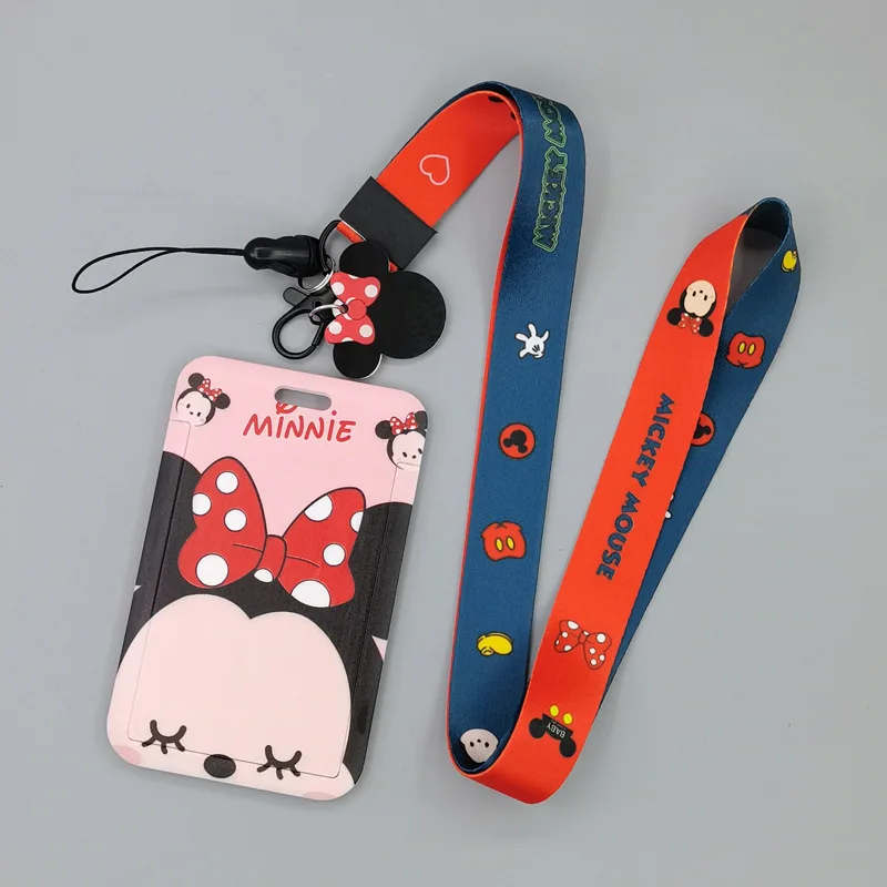 Ремешок LT828 для ключей с Микки Маусом шейный ремешок шнурок карт ID держатель