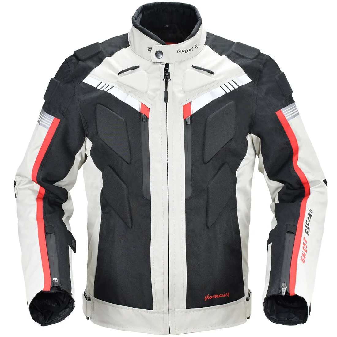 

Мужская Осенняя мотоциклетная куртка GHOST RACING, водонепроницаемая ветрозащитная куртка для езды на мотоцикле, защитные брюки
