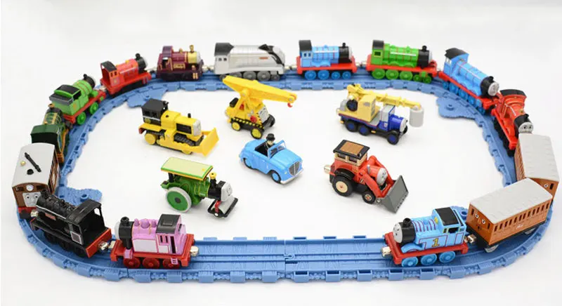 Настоящая игрушка Thomas and Friends из сплава Маленький поезд Эдвард Дюк Майк Лорри Детские игрушки магнитный локомотив.