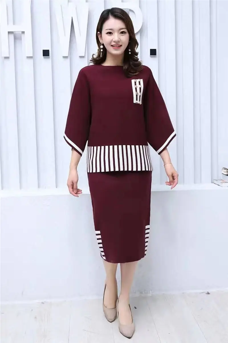 style3red LUO SHA комплект из двух предметов Женский костюм женский пуловер спортивный костюм женский кашемировый костюм женская одежда комплект спортивный костюм - Цвет: style3red